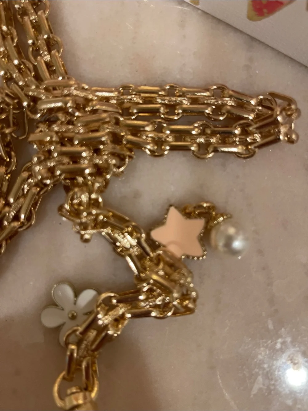 Dior Cream Embroidered Cosmetics Bag with Gold CD Charm and Floral Accents